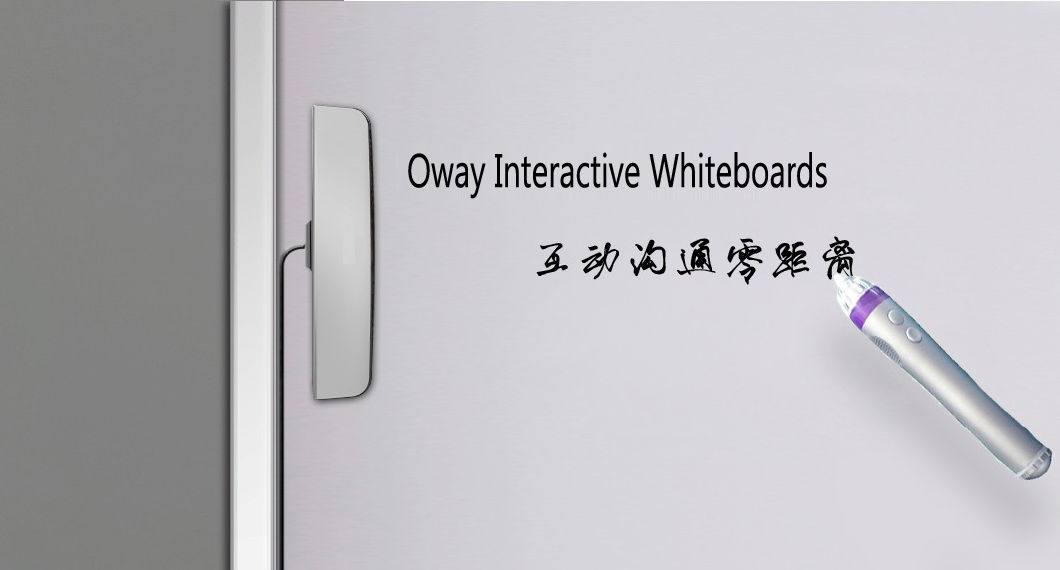 China Manufacturer Oway Ultrasonic Function Interactive Whiteboard with High Quality