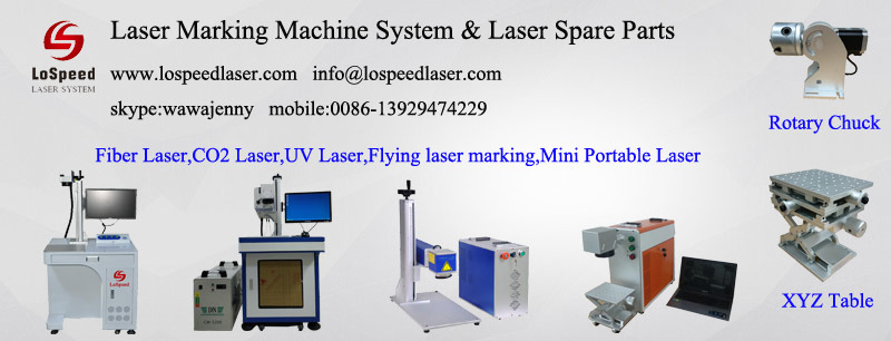 Lospeed Laser Marking Machine for Metal Printing Fiber Laser Type Permanent