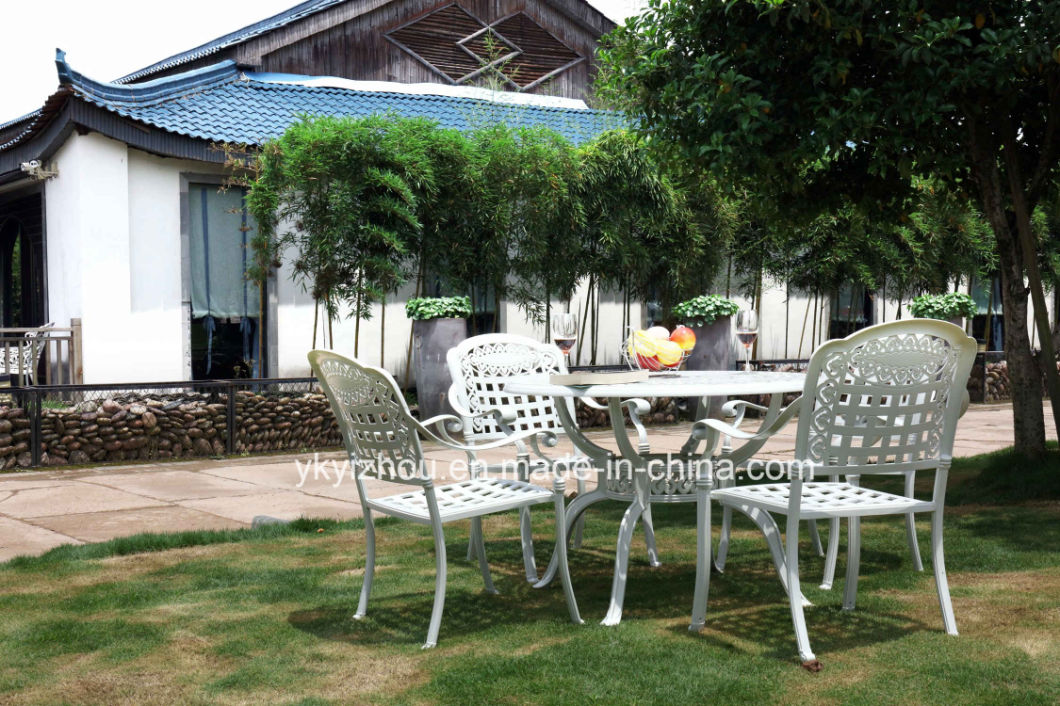 Cast Aluminum Tea Table and Chair Set Garden Furniture Outdoor Furniture-T017