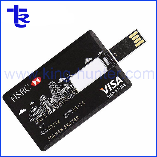 Slim Business Credit Card USB Flash Stick for Any Activity