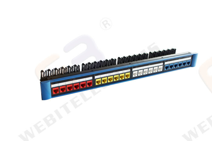 1u UTP CAT6 Patch Panel for Mounting Into Server Racks