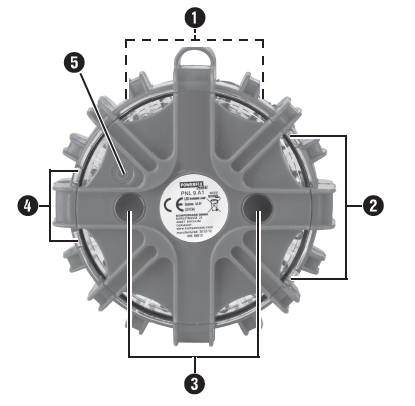 Multifunction Traffic Indicator Car Accident LED Emergency Warning Light