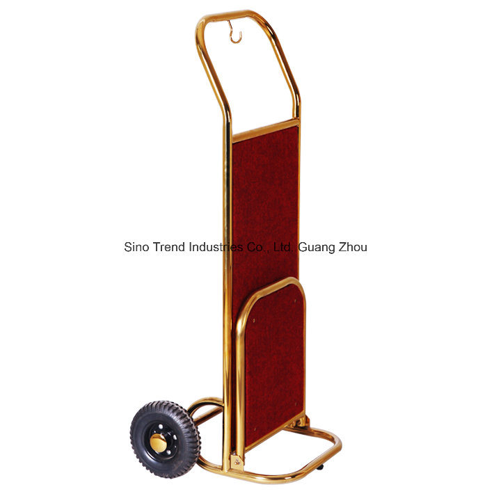 Stainless Steel Luggage Cart for Hotel Lobby (SITTY 91.2003)