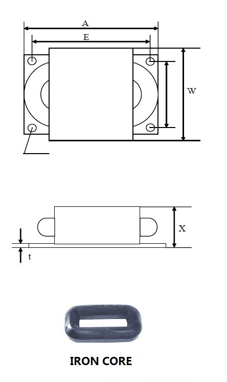 R-Type Single Phase Power Transformers (XPTS-R360-002R)