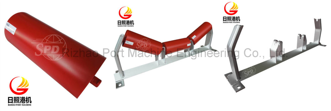 SPD Bulk Handling Belt Conveyor Steel Roller