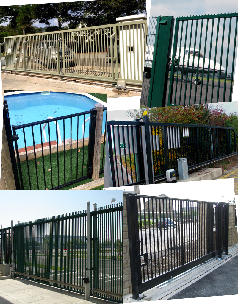 Metal Decorative Aluminum Swimming Pool Fence