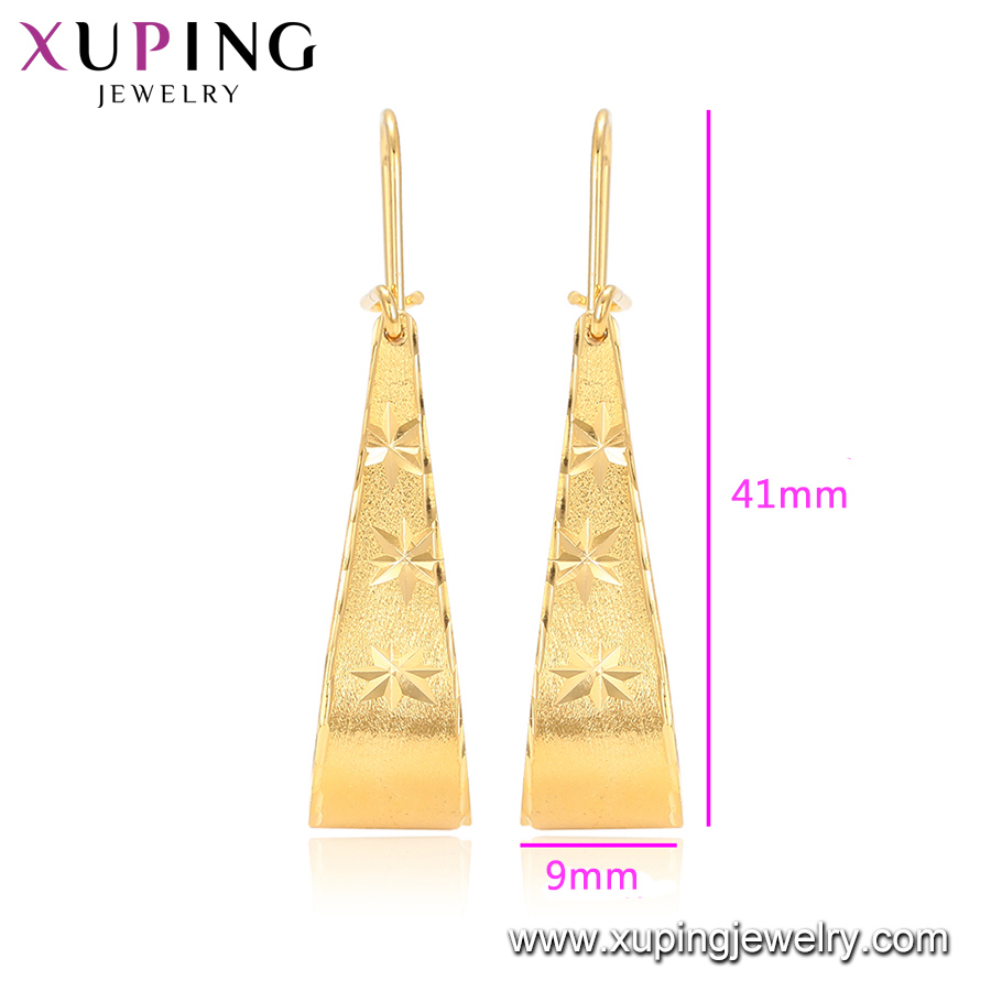 New Arrival Women Earrings, 24K Gold Plated Earrings for Women, Latest Design Luxury Earrings