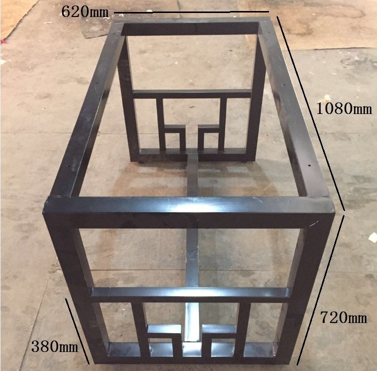 Steel Computer Metal Table Frames Tubular Frames for Office Meeting Table Dining Table Frame