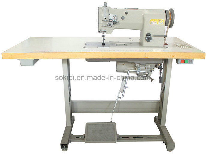 Heavy Duty Compound Feed Industrial Sewing Machine for Leather Bag Shoes Sofa