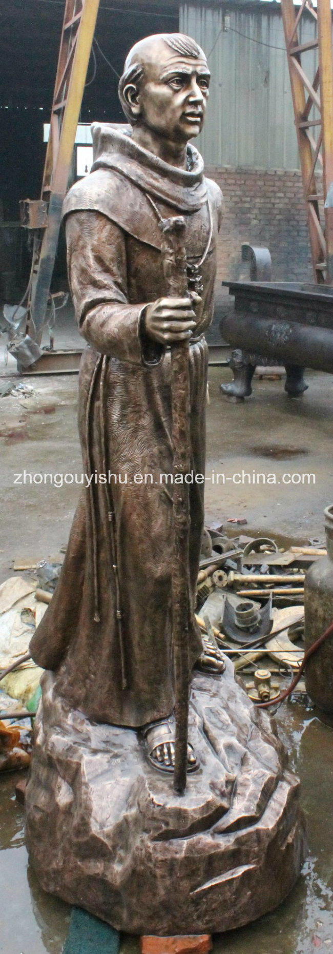 Bronze Casting Statue of Junipero Sculpture