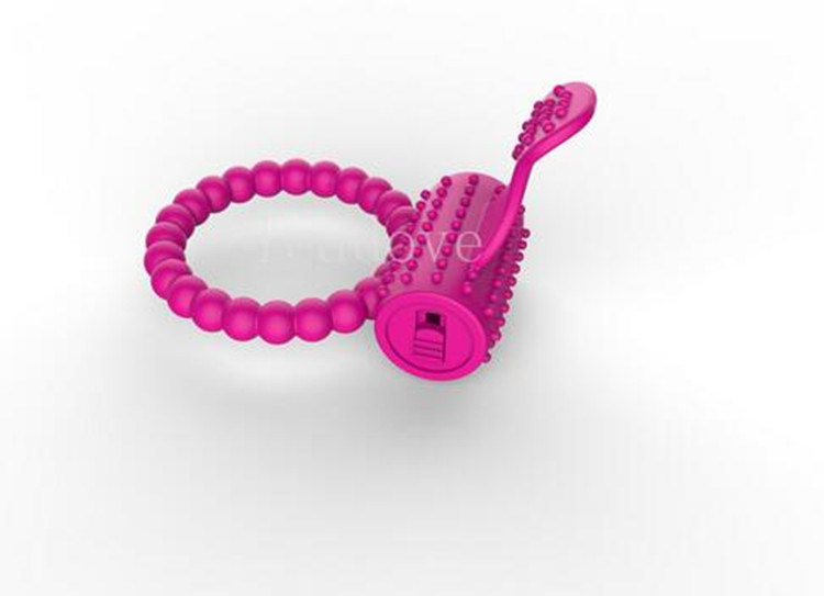 1PCS/Lot Mini Penis Ring, Vibrator Ring, Long Lasting Vibrating Cock Ring Little Devil Sex Toy for Couples Ys0163