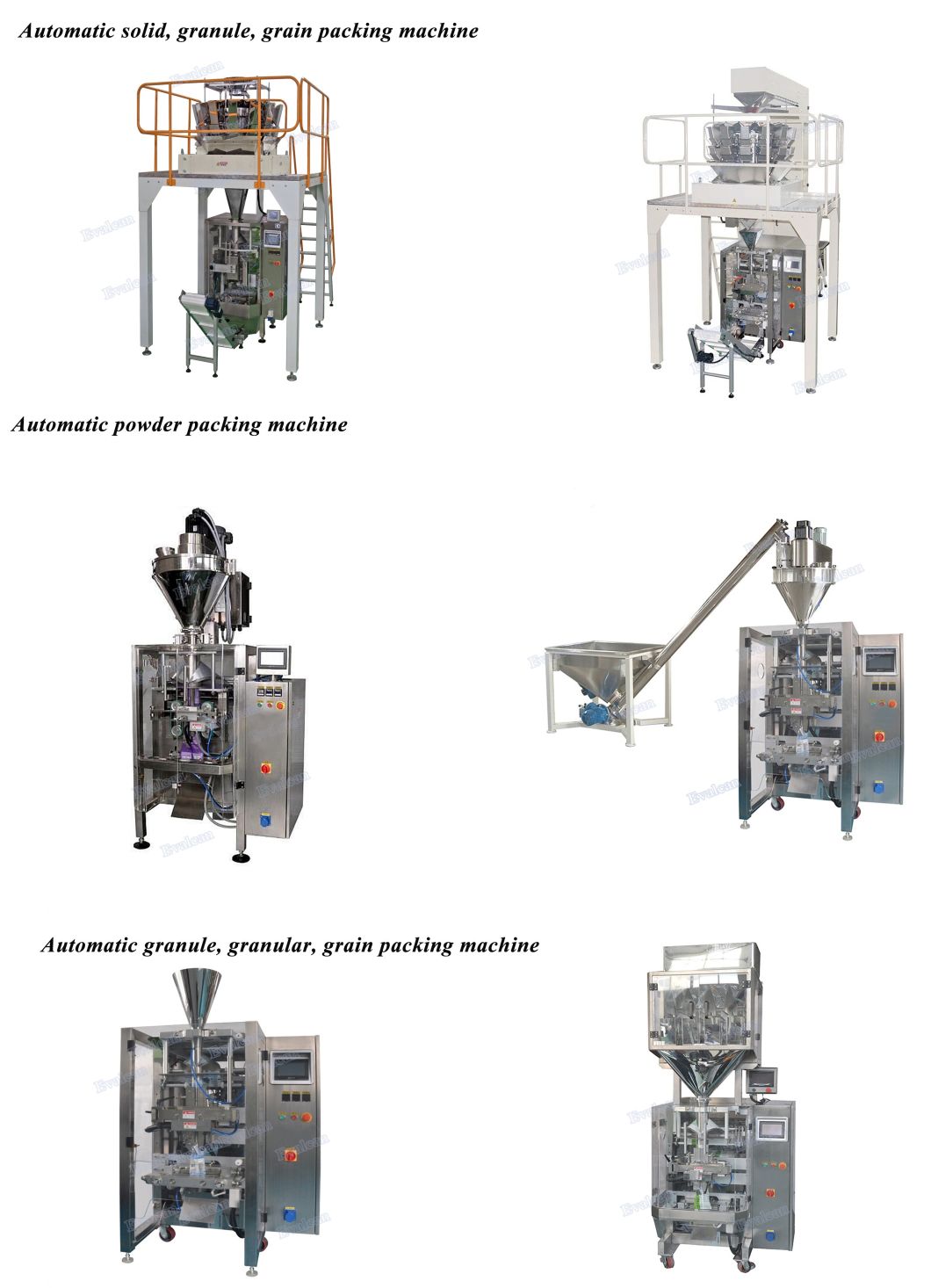 Weighing and Packaging Automatic Chips Snack Packing Machine