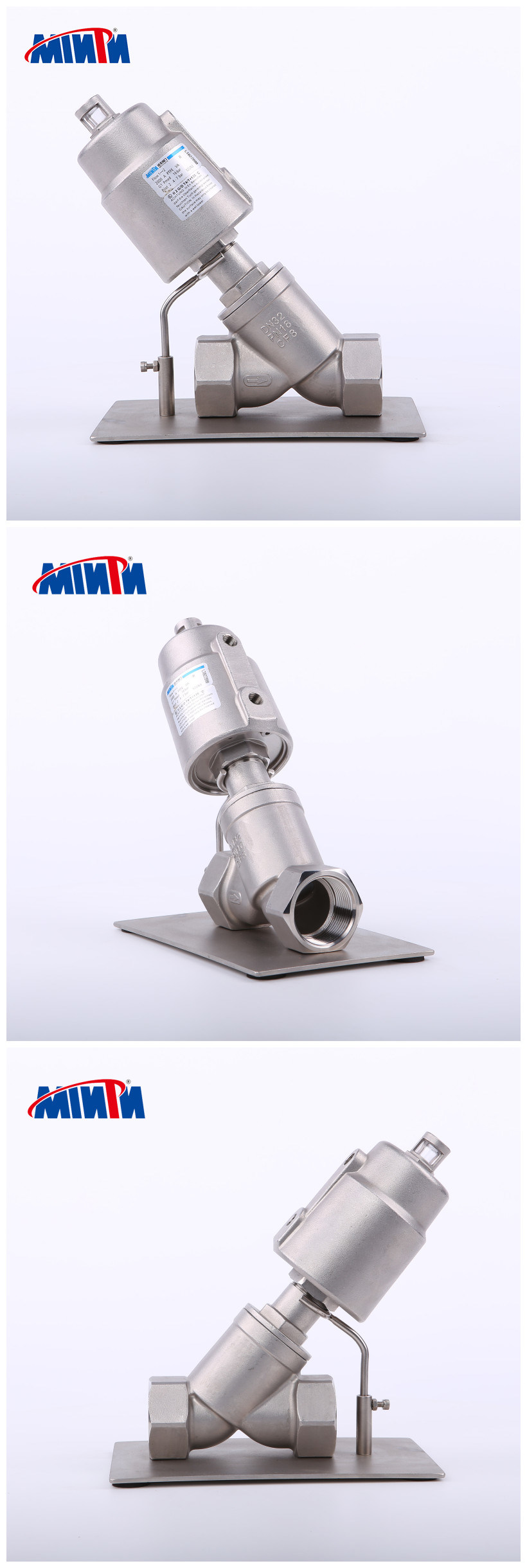 China Manufacturer Stainless Steel Pneumatic Piston Control Valve Good Price