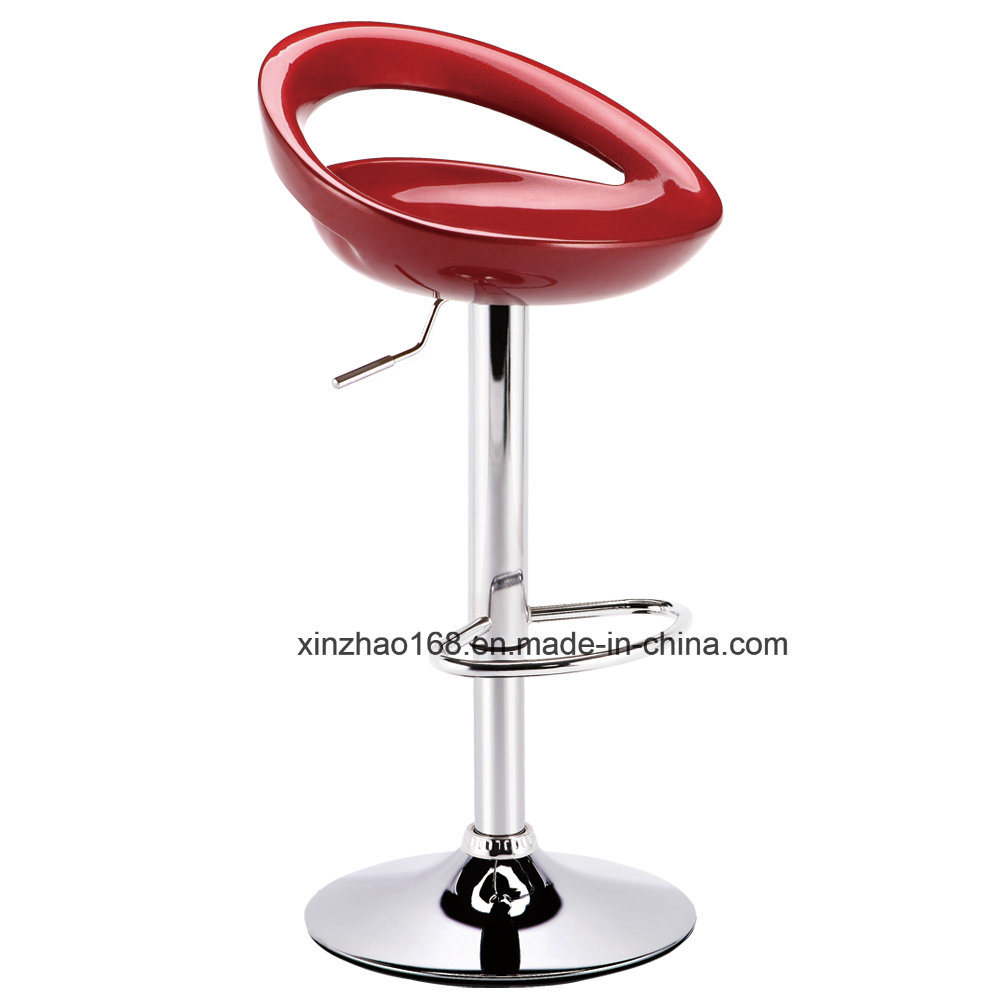 Round Design Simple Style Leisure ABS Plastic Bar Chair
