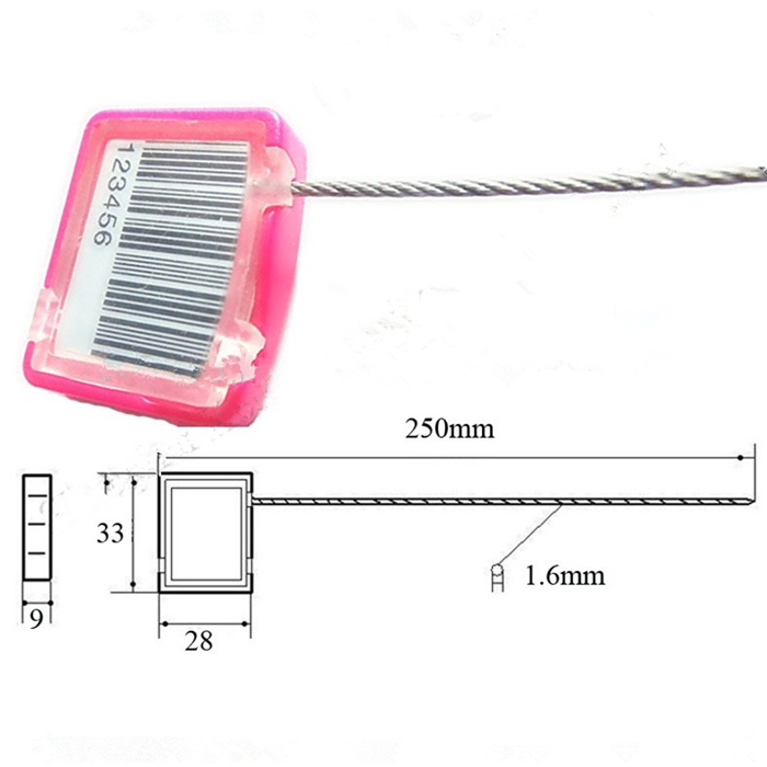 Cable Seal, Cargo Seal for Rail Car Doors, Containers (KD-304)