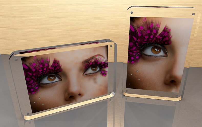 Desktop Acrylic Crystal Photo Frame