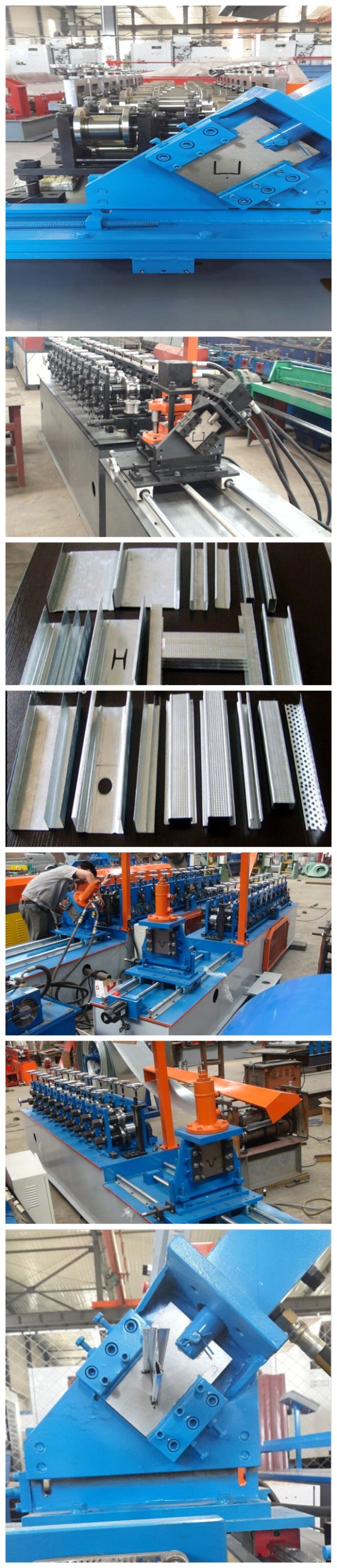 Automatic Galvanized Steel Keel Steel Stud and Track Roll Forming Machine