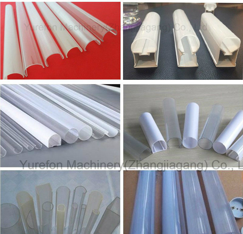 Transparent PMMA Acrylic Lighting Tube Pipe Profile Making Production Machine