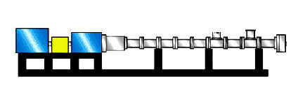 Conical Twin Screw and Barrel for PVC Profile