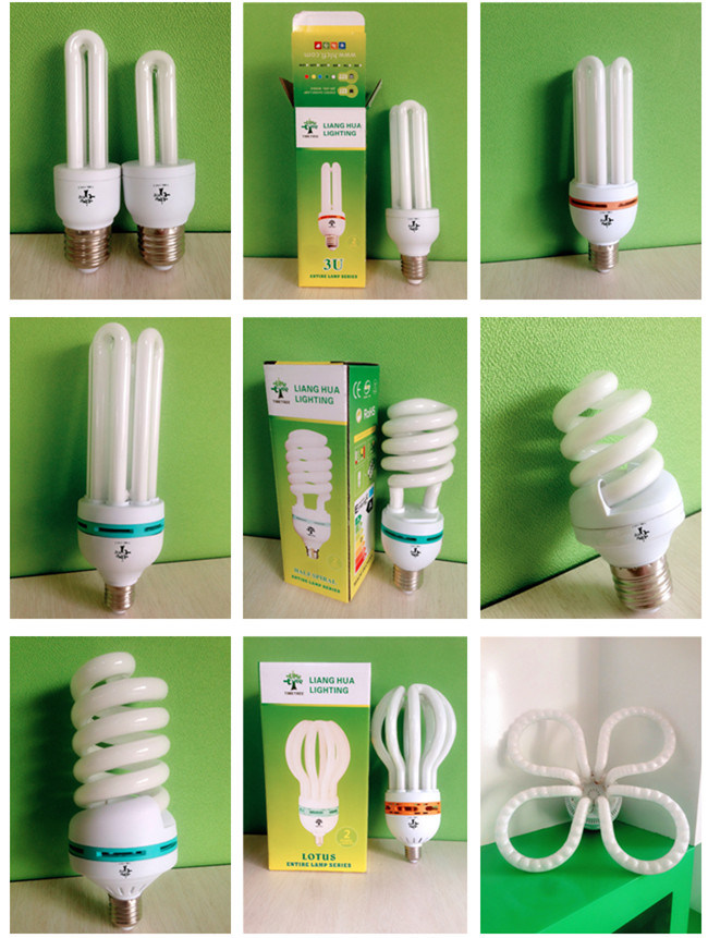 High Quality E27 B22 Lotus CFL Energy Saving Lamp