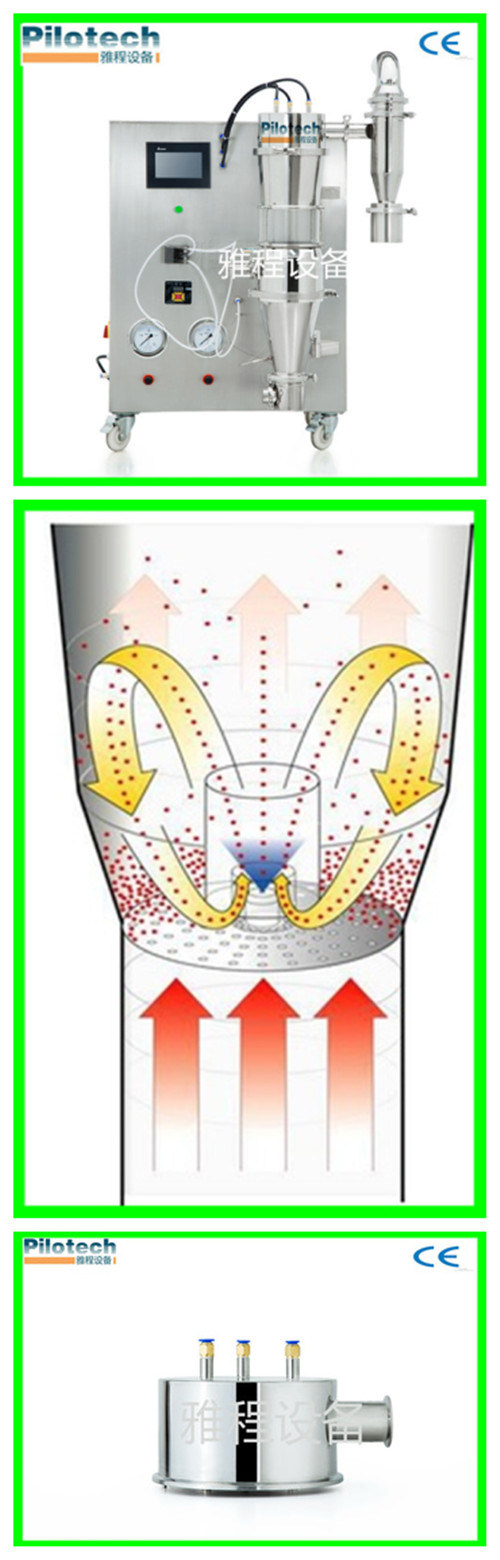 50/60Hz Fluidized Bed Dryer Granulator with Ce (yc-1000)