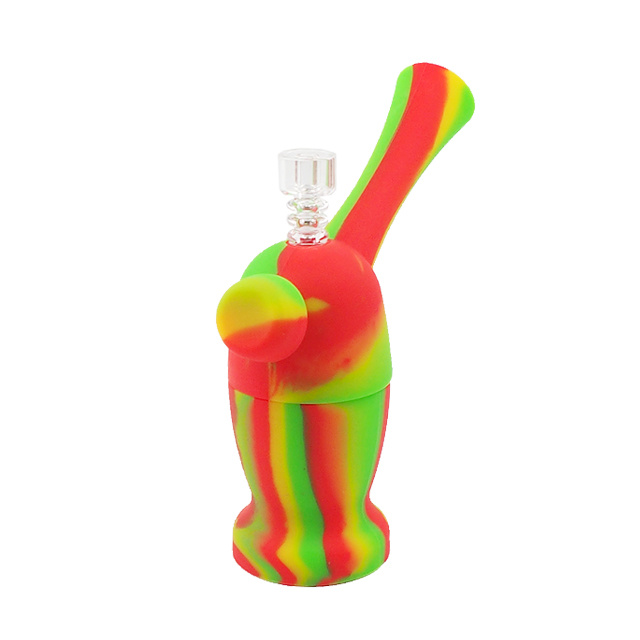 Elephant Shape New Beaker Design Unbreakable Silicone Smoking Water Pipe