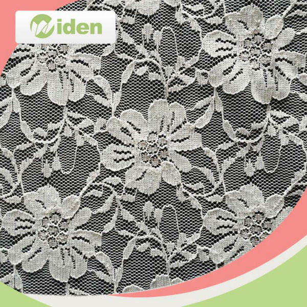 100 % Nylon Cord Lace Fabric for Girls Party Dress