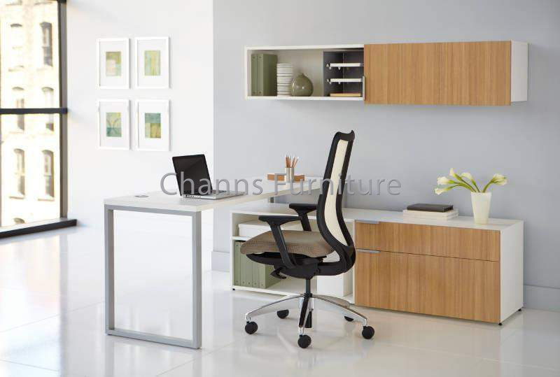 Good Quality Wooden Desk Melamine Modern Executive Office Table (CAS-D5441)