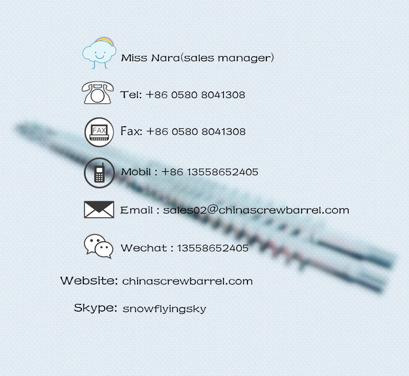 Customised Quality Available Injection Barrel Screw for Plastic Machine