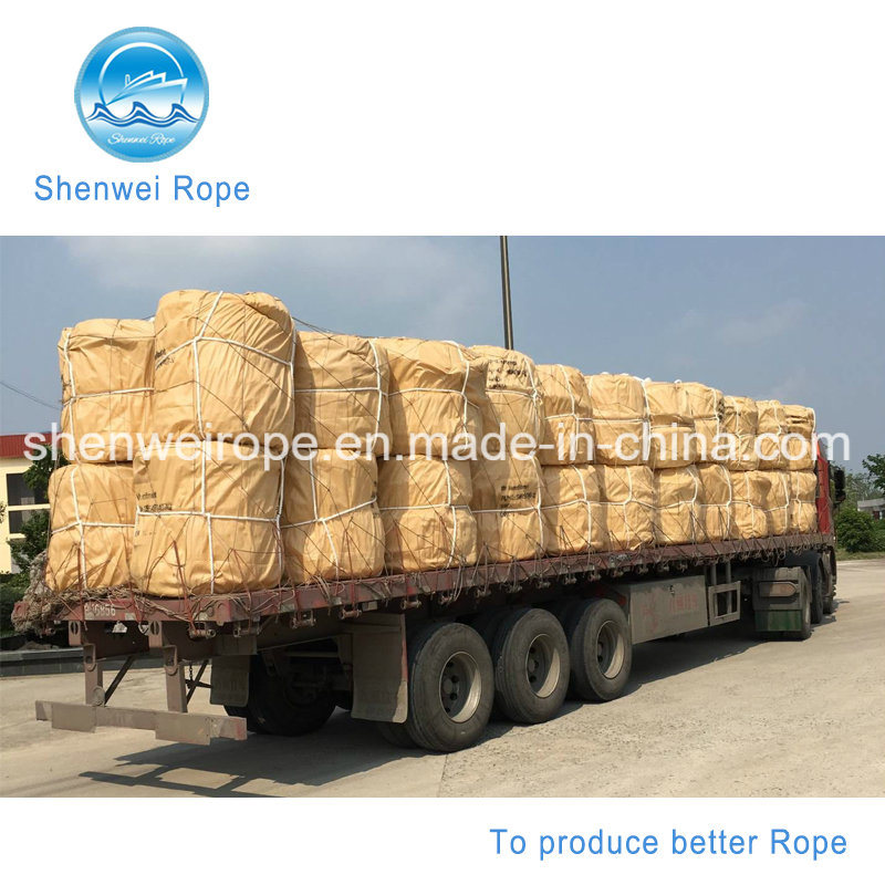 High Grade Polypropylene and Polyester Mixed Fiber Mooring Rope