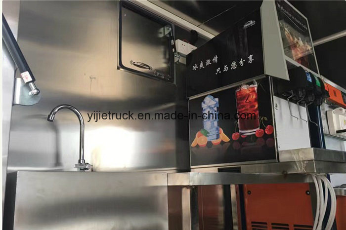 Small Mobile Food Truck, Fast Food Truck, Food Trailer with Many Equipment for Choice