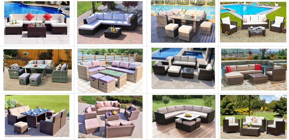 All Weather Wicker Leisure Outdoor Garden Sofa