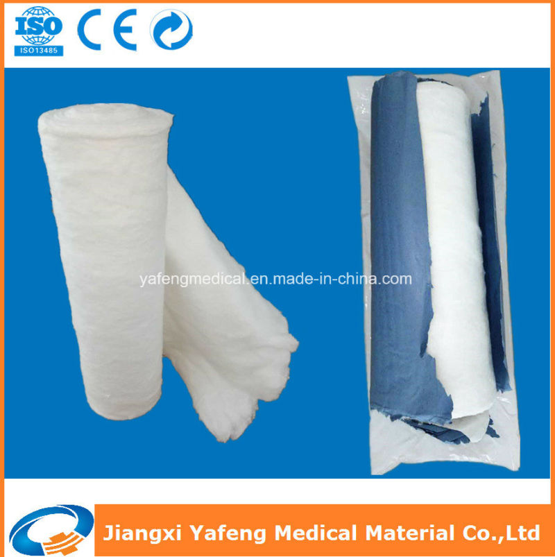 Absorbent Cotton Wool Rolls for Medical Use Bp Standard