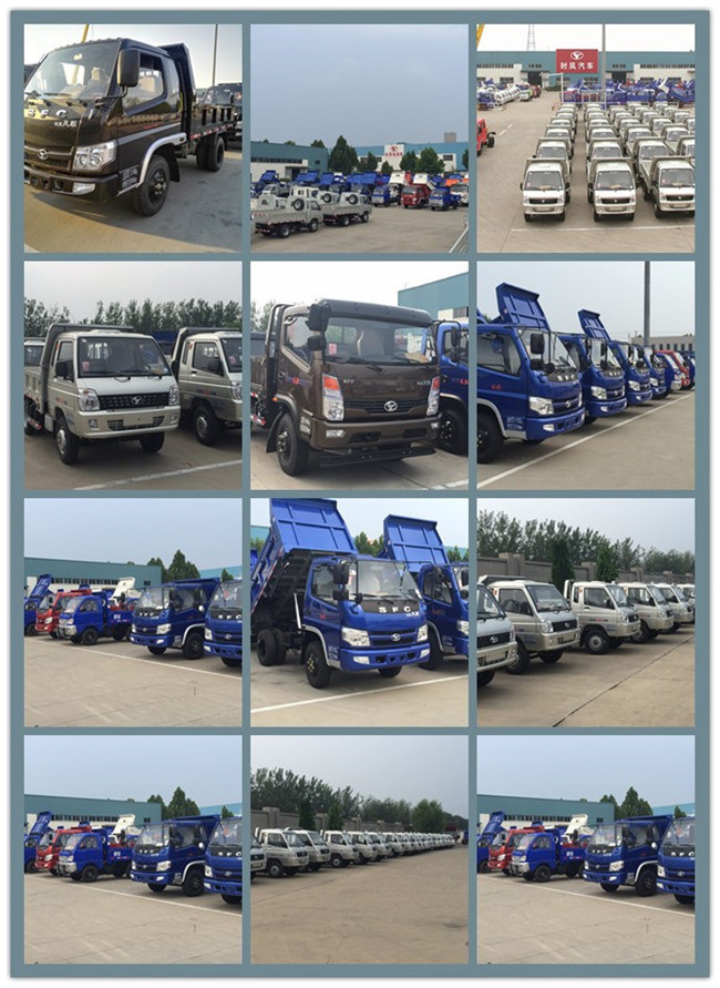 1.5 Tons Fengling Light/Duty Cargo/Mini/Commercial/Flatbed Truck with Good Quality