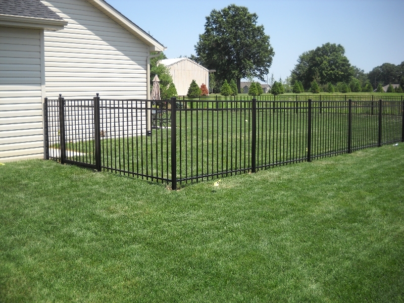 Garden Metal Wrought Iron Fencing Panel