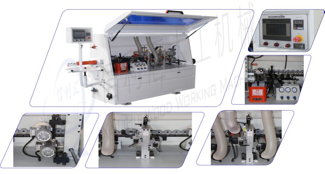 Tape Edge Bander Machine Woodworking Machine Control by Hand