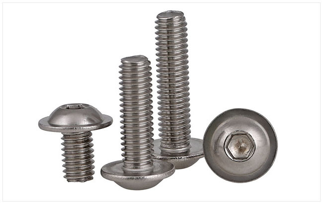 Ss304 Hex Socket Cap Machine Screw with Washer Head