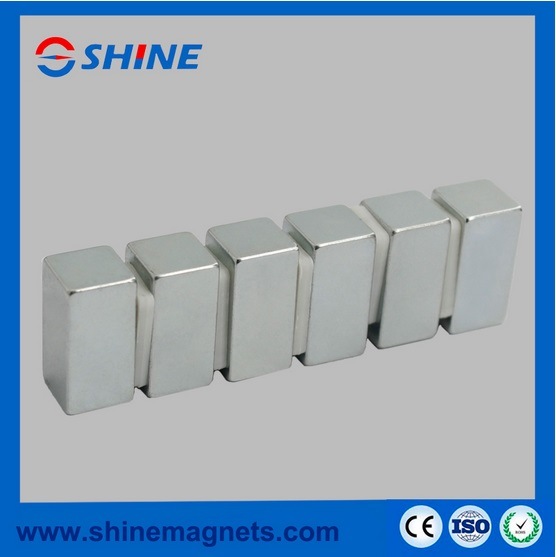 Zinc Plated Rare Earth Permanent Block Neodymium Magnet