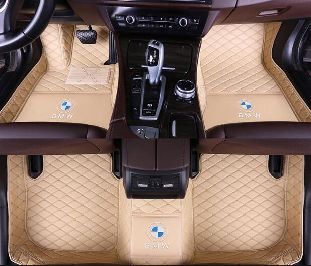 Premium Diamond Anti-Slip 5D XPE Car Floor Mats for Ford Mondeo/Focus/Mustang /Explorer /Everest Left /Right Hand Driver Car