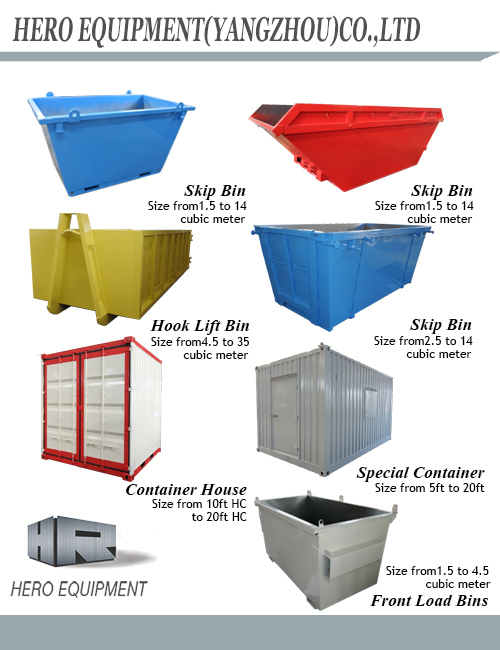 10m Outdoor Steel Waste Waste Bin