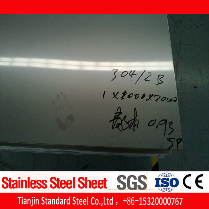 Stainless Steel Sheet 2b Ba No. 4 Hl