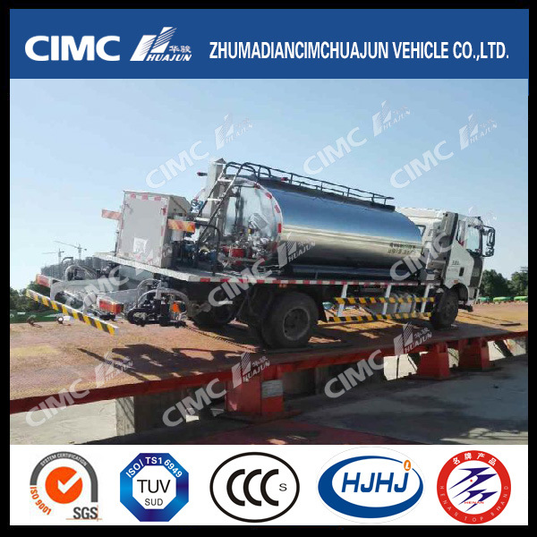 Cimc Fuel/Oil/Gasoline/Disel/Liquid Tank Truck with Power Generator