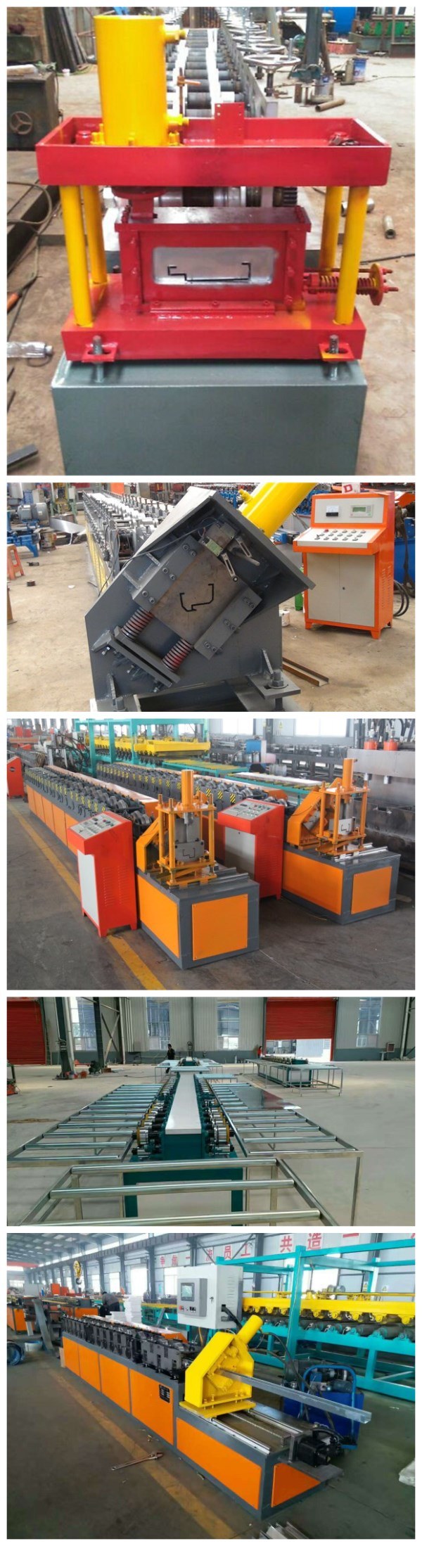 Car Panel Container Wall Plate Roll Forming Machine