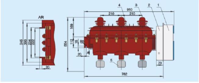 SF6 24kv Load Break Switch