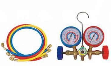 Brass Refrigerant Manifold Pressure Gauges