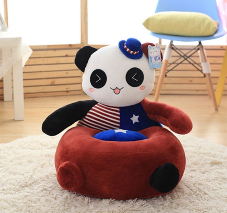 Wholesale Pretty Cute Animal Kids Plush Sofa Chair