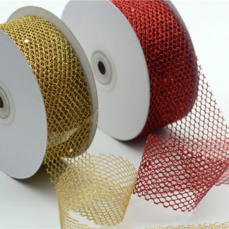 Wide Mesh Ribbon