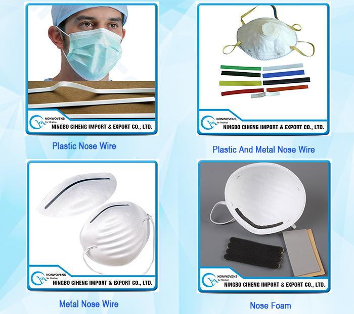 Single-Core Doubel-Core Custom Colored Plastic Metal Nose Wire for Dust Mask