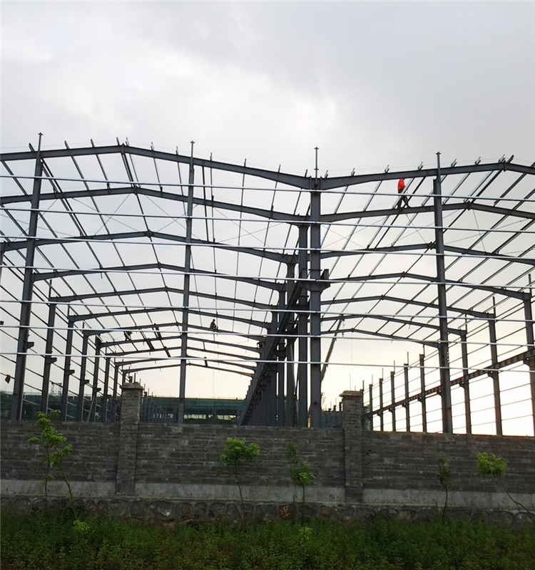 Construction Design Steel Structure Warehouse / Workshop