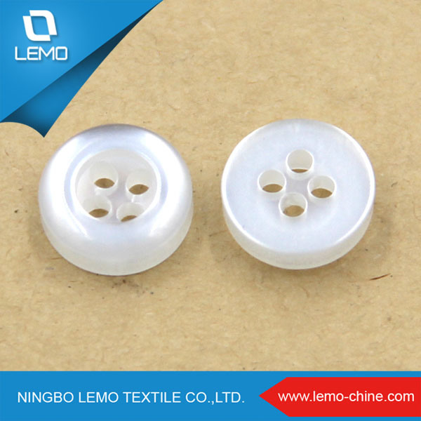 4-Hole Plastic Sewing Woven Shirt Button for Garments